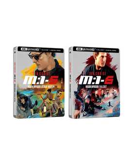 Nuevos steelbooks 4K de Misión Imposible 5 y 6