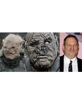 Un orco de ESDLA fue diseñado para parecerse a Harvey Weinstein
