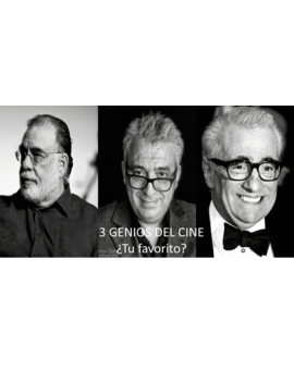 3 maestros del cine... tu favorito?