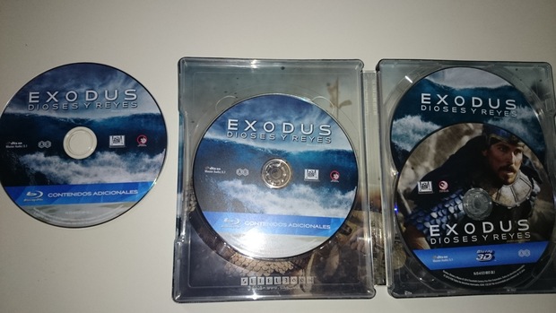 Sorpresa al abrir el steelbook de Exodus: Dioses y Reyes