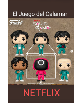 «El Juego del Calamar»: éxito de la serie y Funko Pop! oficiales.