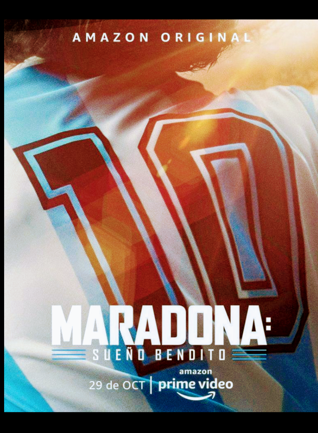 «Maradona: Sueño Bendito», serie biográfica ya disponible en Amazon Prime Video.