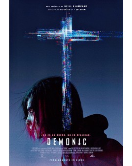 Póster español de «Demonic», lo nuevo de Neill Blomkamp.