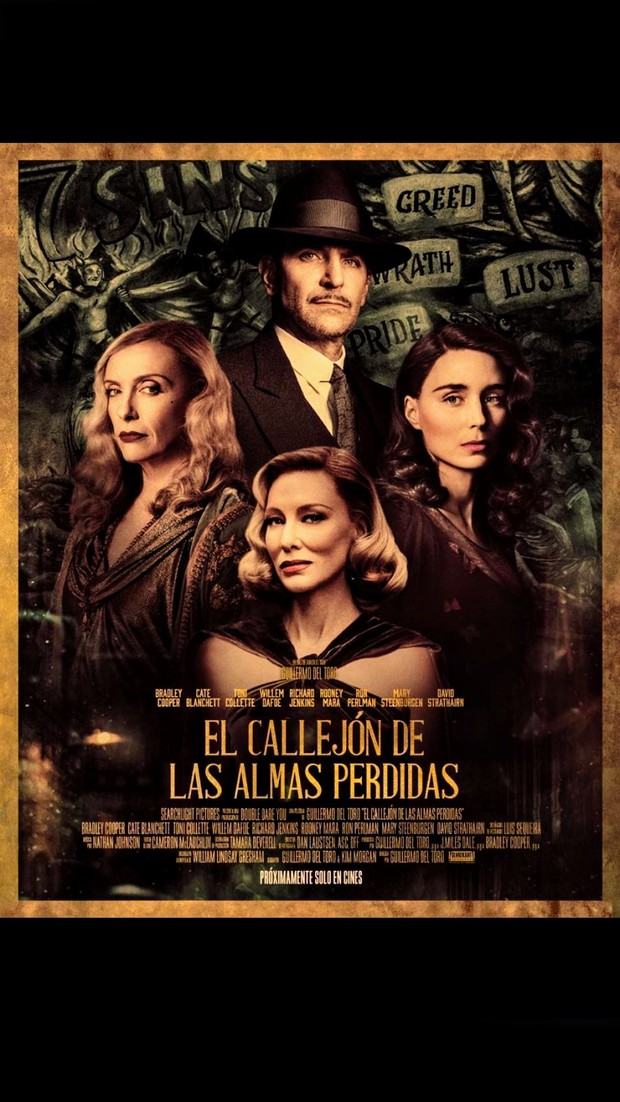 Nuevo tráiler de «El Callejón de las Almas Perdidas», de Guillermo del Toro