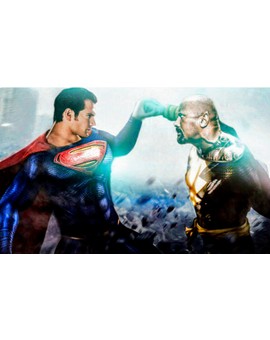 Dwayne Johnson promete una futura pelea entre Superman y Black Adam.