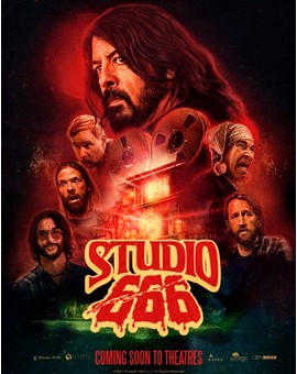 «Studio 666», cartel y primer avance de la comedia de terror de los Foo Fighters.