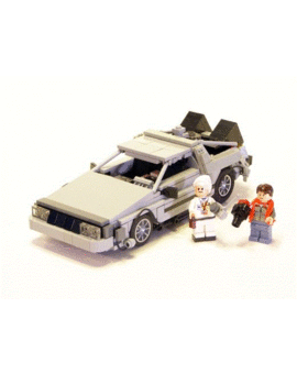 DeLorean Lego (tus deseos se cumplen LRodriguez :p)