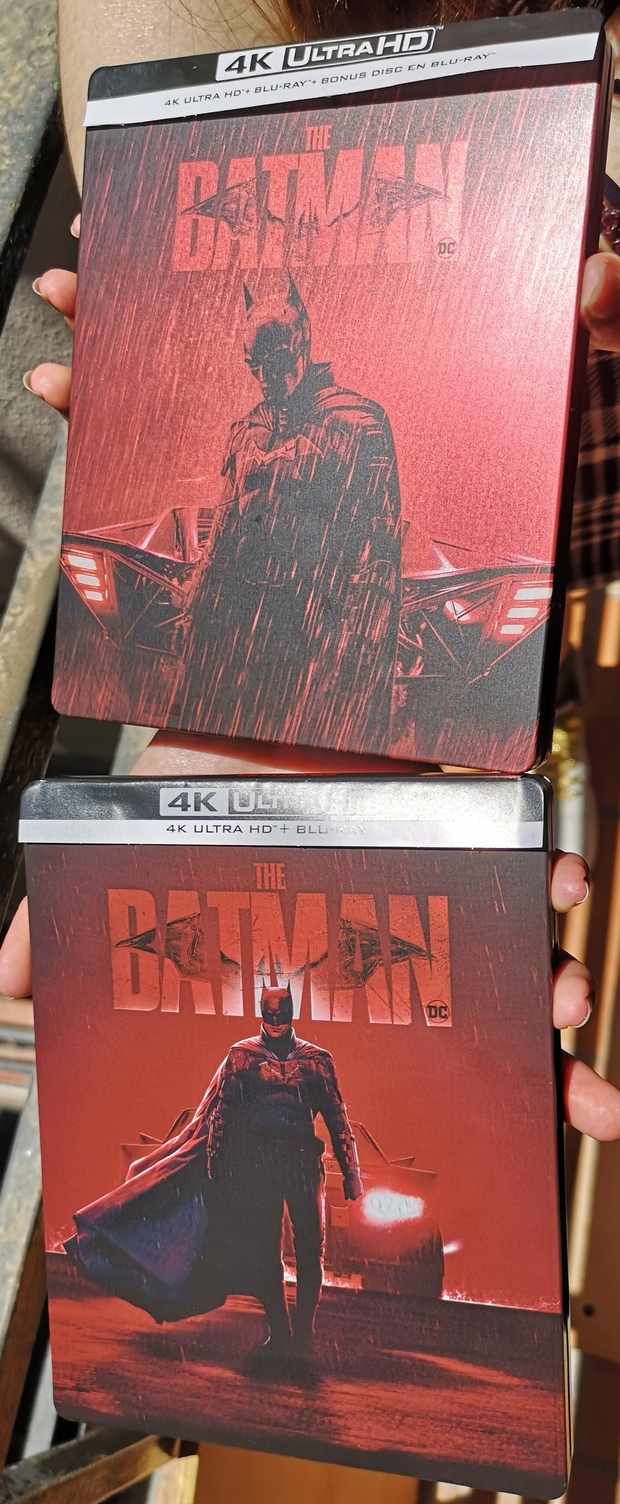 The Batman (UHD 4K Steelbook italiano customizado vs patrio -latino-)