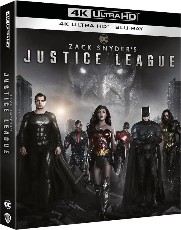 CHOLLAZO PRIME DAY: La Liga de la Justicia de Zack Snyder (UHD 4K + Blu-ray italiano) por 6.99