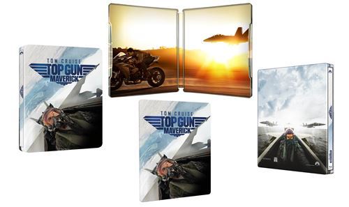 Top Gun Maverick Steelbook 4K con castellano + portada lenticular exclusiva (Fnac Francia) 