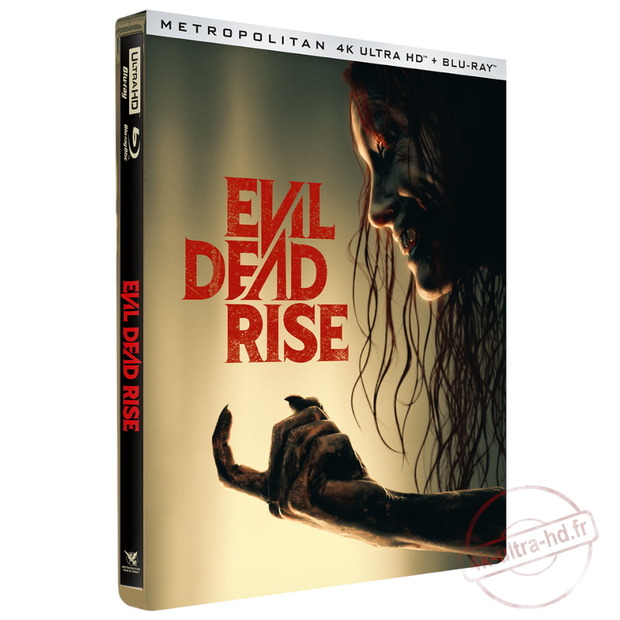 Carátula steelbook francés Posesión infernal: El despertar UHD 4K + BD (Metropolitan)