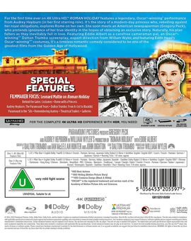 Vacaciones en Roma en UHD 4K SIN CASTELLANO