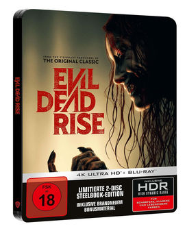 Reservas abiertas del steelbook 4K alemán de Evil Dead Rise 