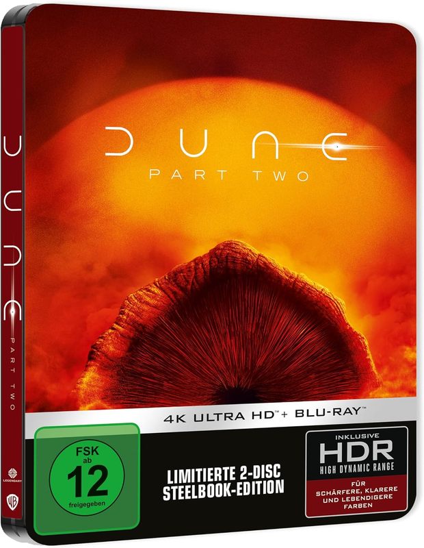 Dune 2 UHD 4K + Blu-ray sin Atmos en castellano