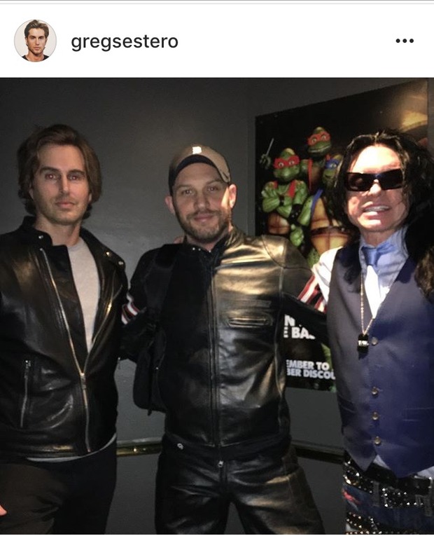 Tom Hardy, Greg y Tommy Wiseau 