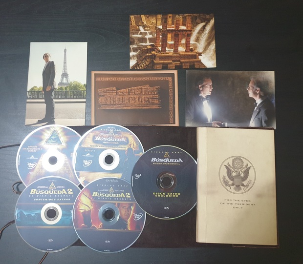 La busqueda 1 y 2. Edición coleccionista de 5 discos en DVD.