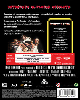 Back Slipcover The Rocky Horror Picture Show BR