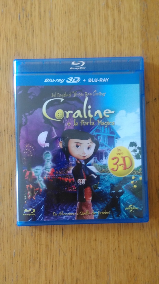 Los Mundos de Coraline - edición italiana con idioma español