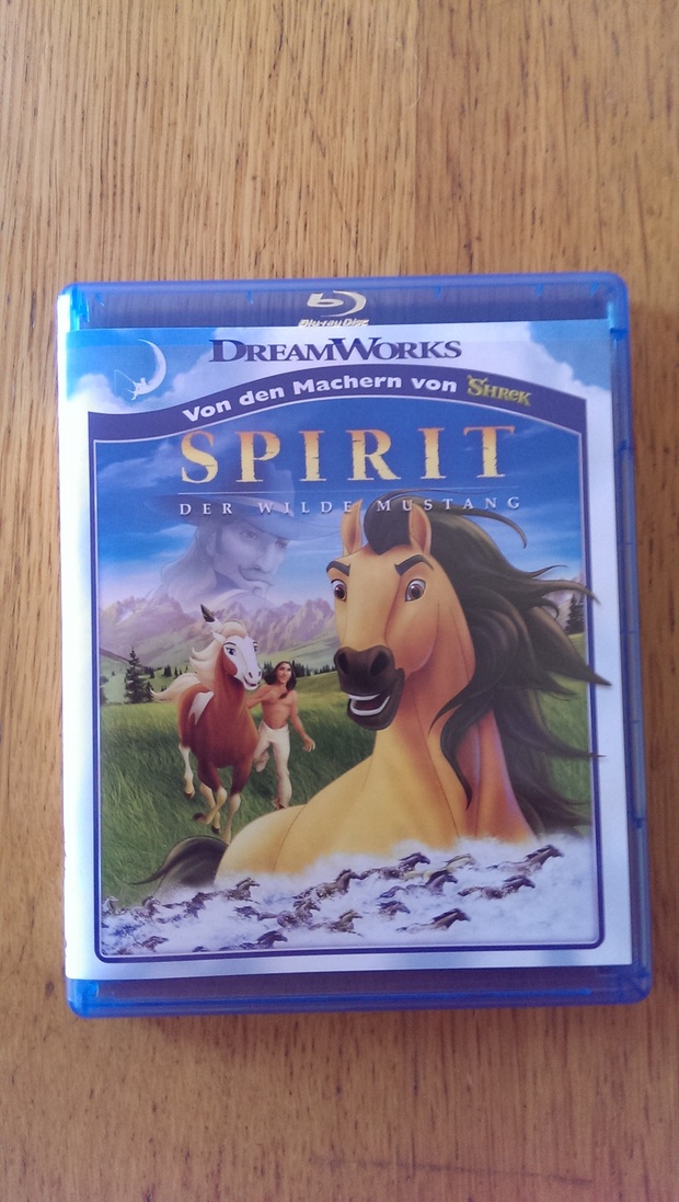 Spirit el corcel indomable - Edición alemana con idioma español - INEDITA