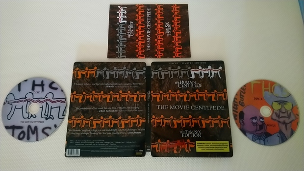 "Delicatessen" parte 1: Steelbook The Human Centipede Trilogy