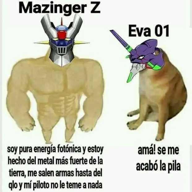Mazinger Z vs Neon Genesis Evangelion