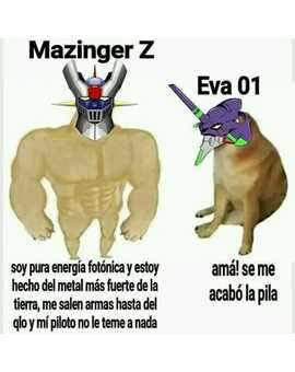 Mazinger Z vs Neon Genesis Evangelion