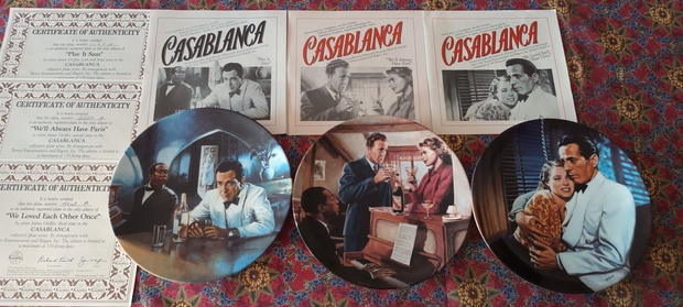 Casablanca Collector's Plate Series (1/2)