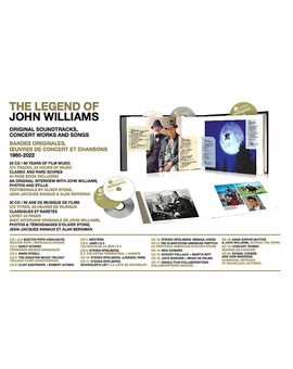 "THE LEGEND OF JOHN WILLIAMS (20 CD)". 24 DE NOVIEMBRE.