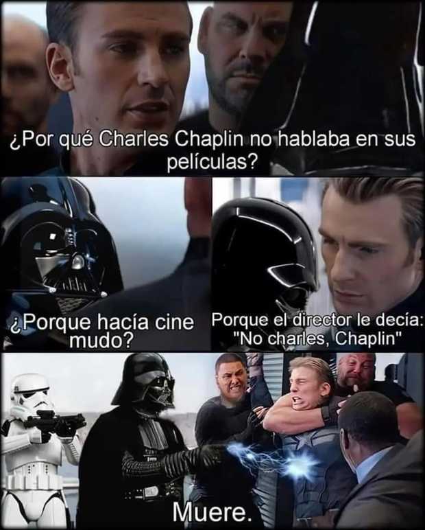 De cuando Darth Vader conoció al Capitán América...