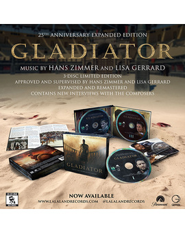 BSO "Gladiator". Edición 25 Aniversario. 