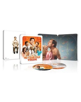 "Virgen a los 40". Steelbook 4K USA.