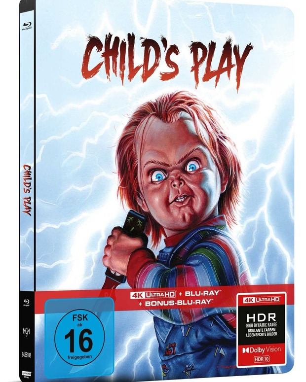"Muñeco Diabólico" steelbook 4K (Alemania) + Pregunta