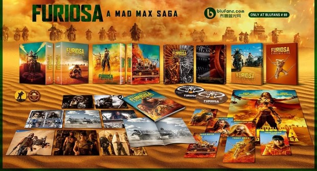 "Furiosa. Saga Mad Max". Edición BluFans 4K.
