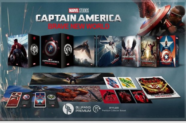 "Capitán América: Brave New World". Edición BluFans 4K