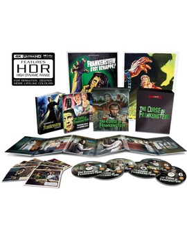 "La maldición de Frankenstein". Edición 4K (UK).
