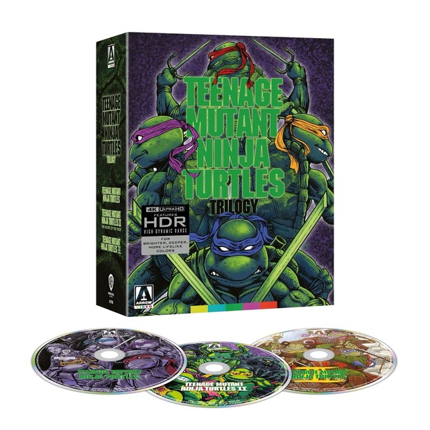 Trilogía "Las Tortugas Ninja" en 4K (UK)