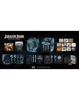 "Jurassic Park. Ultimate Trilogy". Edición UHD Club.