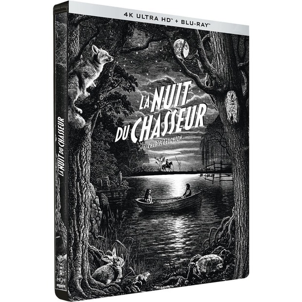 "La noche del cazador". Steelbook 4K (Francia)