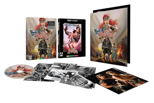 "Red Sonja". Edición Coleccionista 4K (UK).