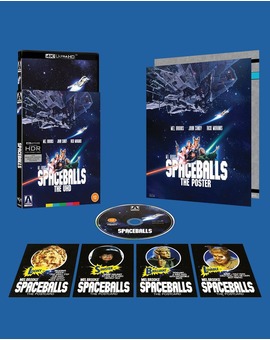"La Loca Historia de las Galaxias / Spaceballs". Edición Coleccionista 4K (UK).