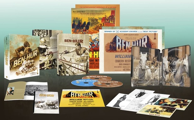 "Ben-Hur". UCE 4K anunciada. Nos llegará aquí... y se agotará en minutos??