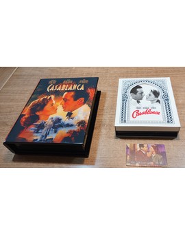 Llegó el Santo Grial, un cáliz de carpintero... "Casablanca" UHD Club Wooden Box (1 de...)