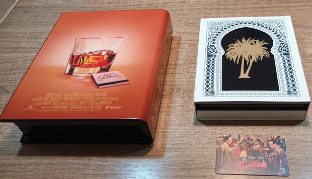 Llegó el Santo Grial, un cáliz de carpintero... "Casablanca" UHD Club Wooden Box (2 de...)