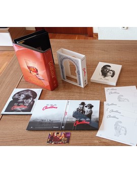 Llegó el Santo Grial, un cáliz de carpintero... "Casablanca" UHD Club Wooden Box (4 de...)