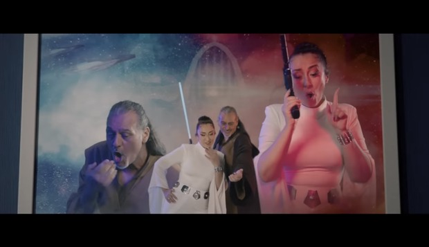 Nuevo videoclip de Camela al estilo Star Wars