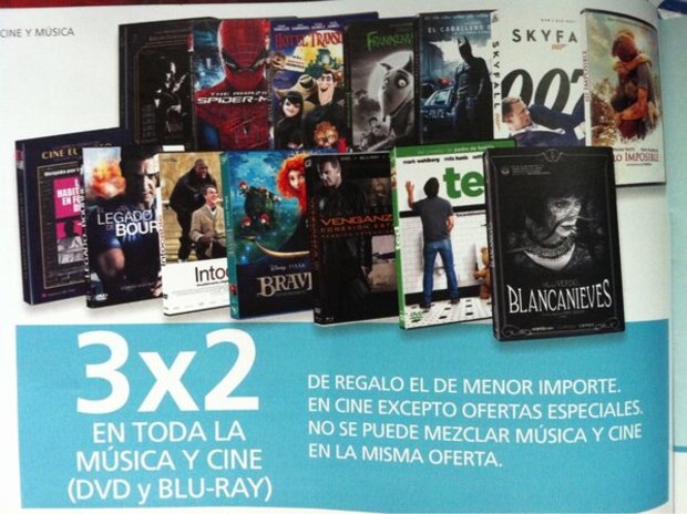 3x2 El corte ingles (1 al 24 de marzo)