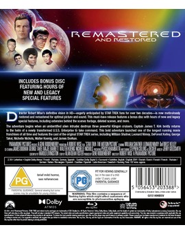 Star Trek TMP Director's Cut BD UK con castellano 