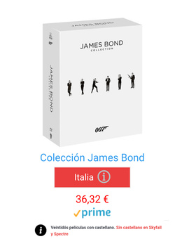Pack Bond Blu-ray a precio de risa
