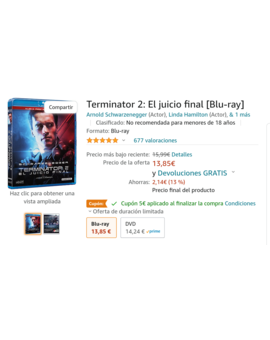Cupones descuento Amazon 