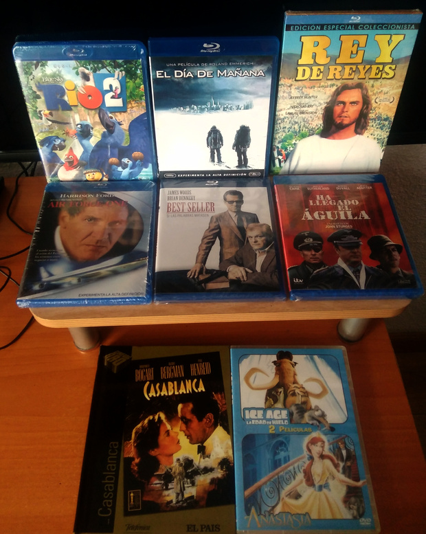 Últimas compras cinéfilas